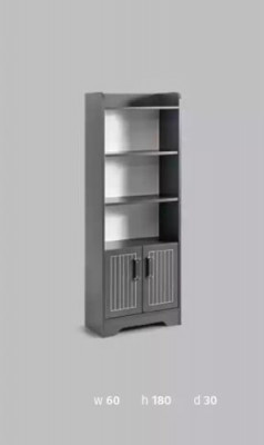 Regal Schrank Bücherregal Schränke Mehrzweck Möbel Braun 180x60x30
