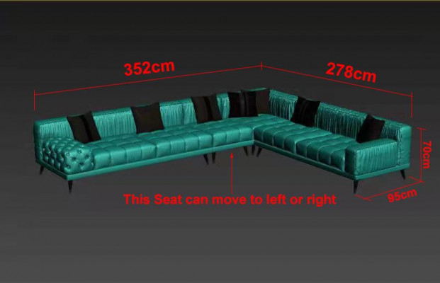 Ecksofa Sofa L-Form Wohnzimmer Couch Polster Sofas Neu Design Leder