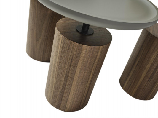 Design Couchtische Kaffeetische Rund Tisch Holz Tische Wohnzimmer Neu