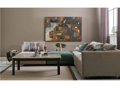 Ecksofa L Form Sofa Wohnlandschaft Stoffsofa Polstersofas Beige Design