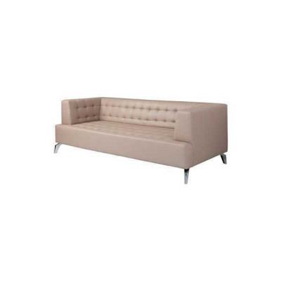 Büroeinrichtung Sofa Couch 2 Sitzer Arbeitszimmer Polstersofa Kunstleder Möbel