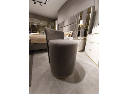 Rund Hocker Design Holz Möbel Luxus Wohnzimmer Design Fußhocker