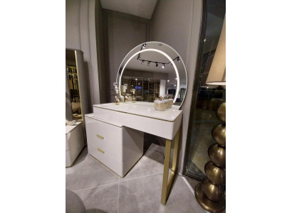 Design Schminktisch mit Spiegel Luxus Schlafzimmer Möbel 2tlg. Neu