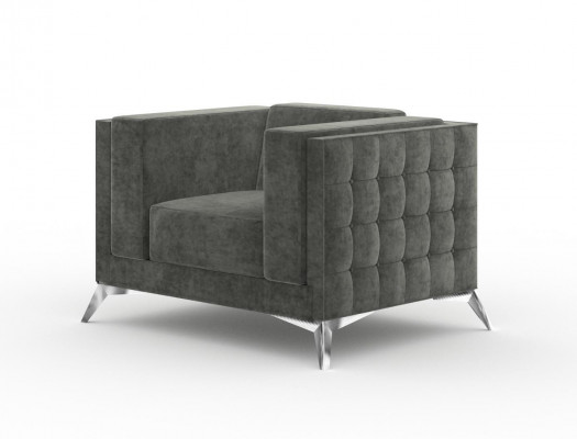Chesterfield Sessel Couch 1 Sitzer Couchen Polster Neu Sofa Fernseh Textil