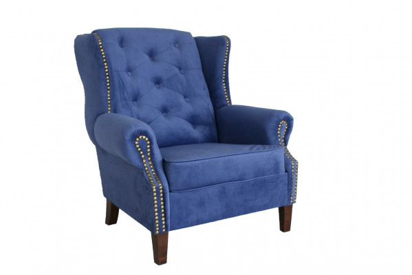 Sessel Fernseh Sofa 1 Sitzer Couch Designer Textil Sofas Polster Ohrensessel