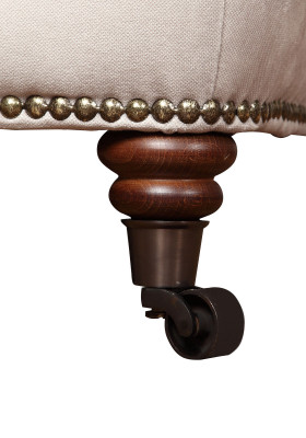 Club Fußhocker Lounge Hocker Leder Textil Ottoman Designer Pufa Chesterfield
