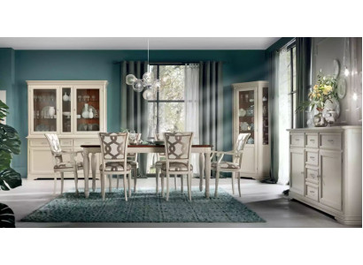 Esszimmer Esstisch 6x Stühle Garnitur Sideboard Gruppe 10tlg. Komplett