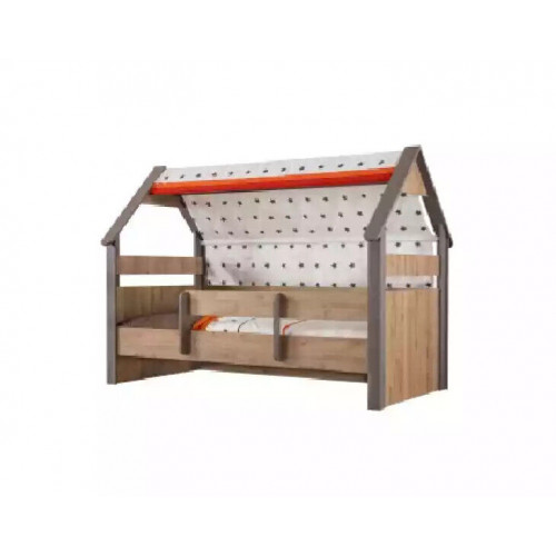 Kinderbett Bett Bettrahmen Kinderzimmer Holz Braun Betten Kindermöbel