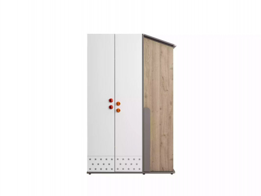 Modern Kleiderschrank Holzschrank Schrank Möbel Holz 3 Tür Design Weiß