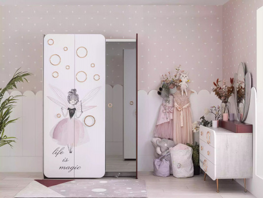 Weißer Kinderzimmer Schrank Mädchen Kleiderschrank Luxus Holz Schränke