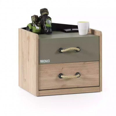 Bettrahmen Kindermöbel Set Kinderzimmer Garnitur Bett Grün 4tlg Holz