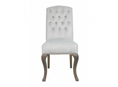 Designer Graue Chesterfield Stühle Polster-Garnitur Hotel-Gruppe x2-er Set