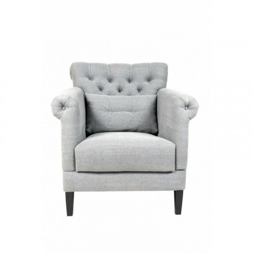 Sessel Club Lounge Designer Stuhl Polster Sofa 1 Sitzer Relax Fernseher Grau