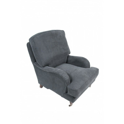 Sessel Club Lounge Designer Deko Stuhl Polster Sofa 1 Sitzer Relax Fernseher