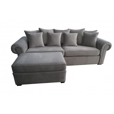 Sofa 3 Sitzer Chesterfield Polster Klassische Sofas Dreisitzer Textil Couchen