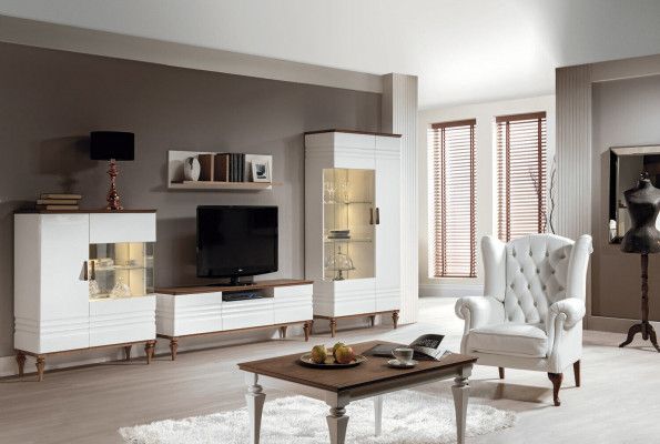 Spiegel Holzrahmen Großer Wandspiegel Klassischer Designer Spiegel Model TO-Pl