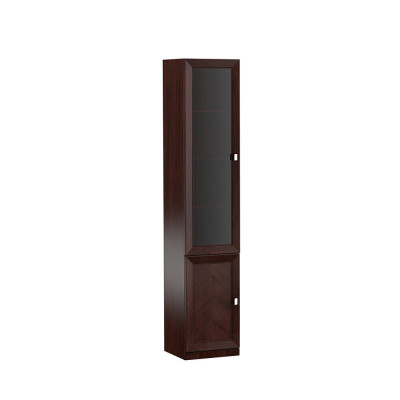 System Büro Deko Möbel Vitrine Aktenschrank Klassischer Holz Schrank Regal