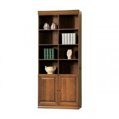 Klassische Schrank Bücherschrank Bücherregal Vitrine Vitrinenschrank Model SE-3