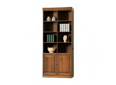 Klassische Schrank Bücherschrank Bücherregal Vitrine Vitrinenschrank Model SE-3