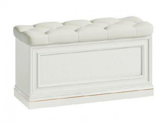 Pufa Hocker Bank Truhe Echtes Leder Box Schrank Begehbarer Kleiderschrank Neu