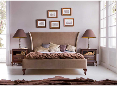 Klassisches Bett Betten Ehebett Doppelbett Holzbett Landhaus - Model CL-1