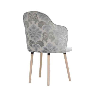 Stuhl 4x Esszimmer Polsterstuhl Fernseh Lounge Club Textil Sitz Sessel Set