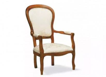 Esszimmerstuhl Klassische Stuhl mit Armlehne Designer Textil Möbel Lehnstuhl