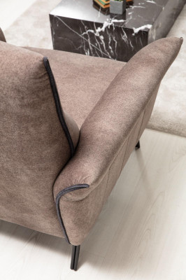Luxus Komplett Set Viersitzer Sofa Couch Designer Sessel Modern Möbel