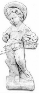 Junge 70cm Figur Statue Figuren Skulptur Statuen Garten