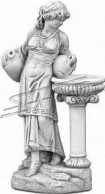 Kübel Skulptur Design Figur Statue Garten Figuren Statuen Skulpturen S101077