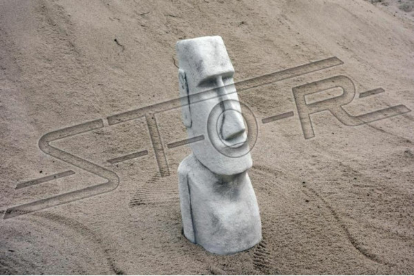 Moai Statue Skulptur Figur Designer Garten Terrasen Deko Skulpturen