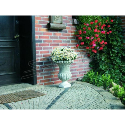 Natur Blumenkübel Pflanz Kübel Dekoration Figur Blumentöpfe Garten Vasen