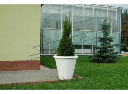 Natur Blumenkübel Pflanz Kübel Dekoration Figur Vasen Garten Blumentöpfe