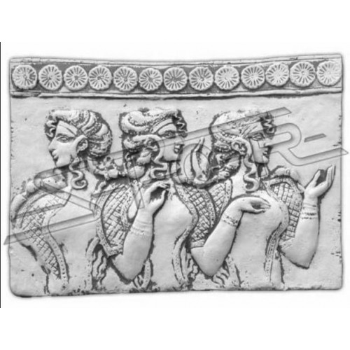 Relief Wand Steinplatte Asien Bild Bilder Reliefe Dekoration Garten