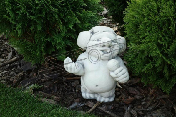 Schweinchen Poroschenko Figur Skulptur Figuren Statue WC Toiletten