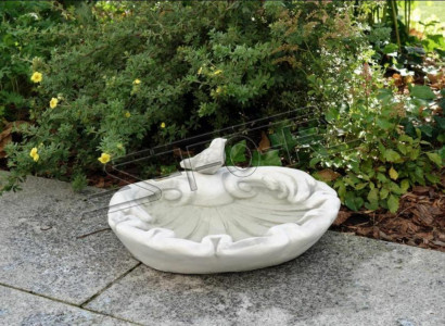 Vogel Tränke Skulptur Dekor Design Figur Statue Garten Figuren Statuen