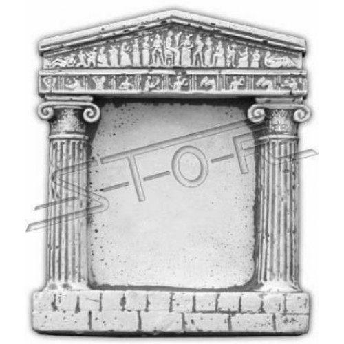 Wandrelief Steinplatte Bild Stein Gemälde Antik Dekorative Relief Bilder