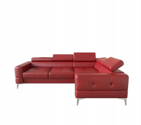 Multifunktion Sofa Couch Eckpolsterung Wohnzimmer L-Form Schwarz Modern Luxus