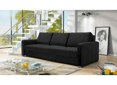 Schlafsofa Sofas Klapp Textil Couch Bett Sofa Kasten Couchen Polster Möbel Stoff