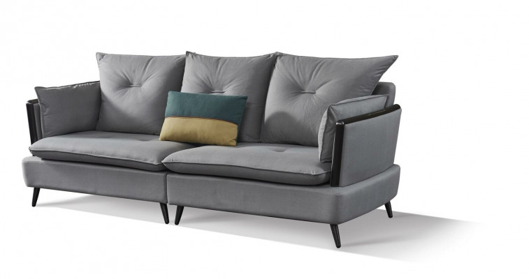 Sofa 3 Sitzer Textil Sofas Couch Polster Garnitur Sofagarnitur Moderne Couchen