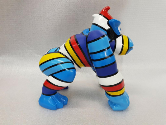 Figuren Statuen Dekoration Deko Gorilla Garten Neu Designer Figur Statue Moderne