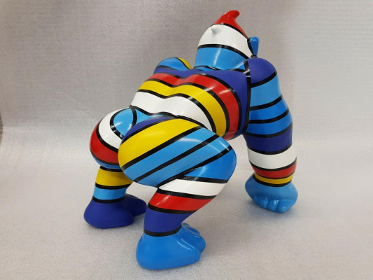 Figuren Statuen Dekoration Deko Gorilla Garten Neu Designer Figur Statue Moderne