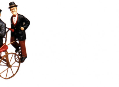 Design Radfahrer Figur Statue Skulptur Figuren Skulpturen Dekoration Deko 5305