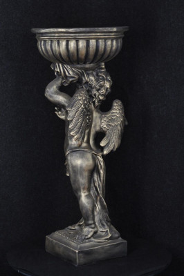 Engel Figur Skulptur Skulpturen Design Deko Dekoration Vase Blumen P0624 92,50cm