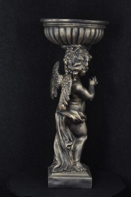 Engel Figur Skulptur Skulpturen Design Deko Dekoration Vase Blumen P0624 92,50cm