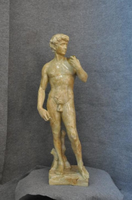 David Skulptur Skulpturen Figuren Antik Stil Statue Statuen Figur XXL 115cm Neu