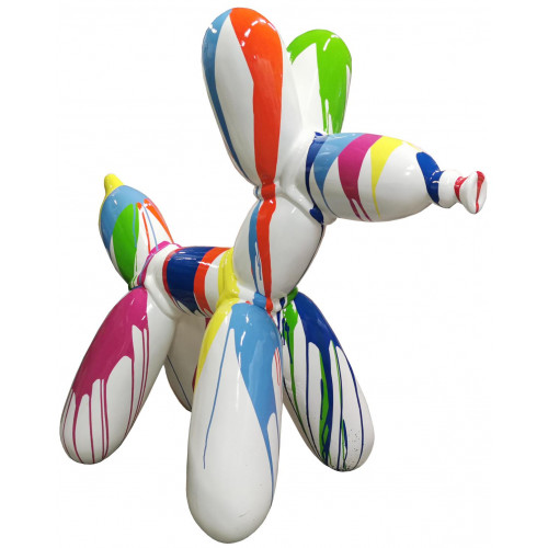 Wohnzimmer Figur Statue Moderne Figuren Dekoration Hund Ballon Skulpturen Deko