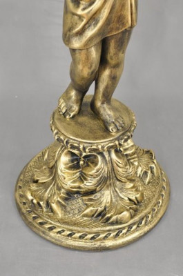 Antik Stil Dekoration Büste Schlüssel Obst Vase Schale Skulpturen Skulptur Deko