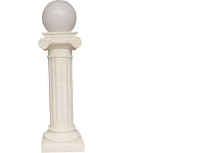 Säule Beleuchtet Dekoration Säulen Lampe Leuchte Figuren Skulptur Skulpturen