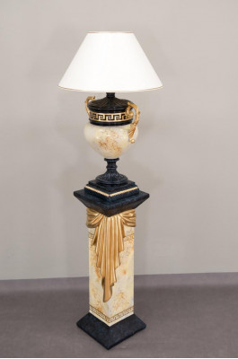 Medusa Lampe Tischlampe Leuchte Klassische Beleuchtung Tisch Lampen XXL 84cm Neu